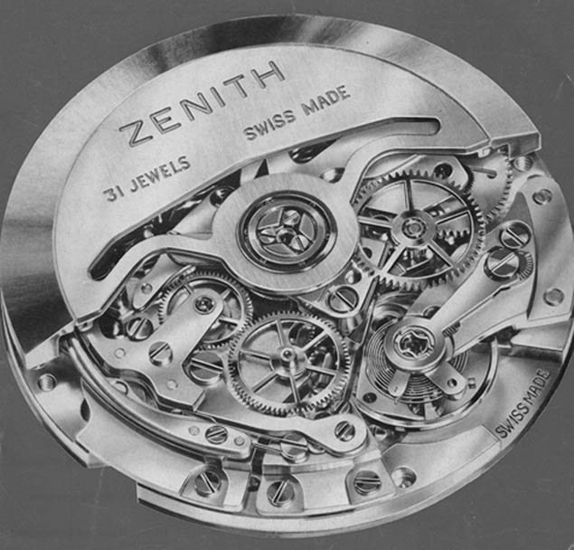Zenith El Primero 1972 Kaliber 3019PHC Rückseite